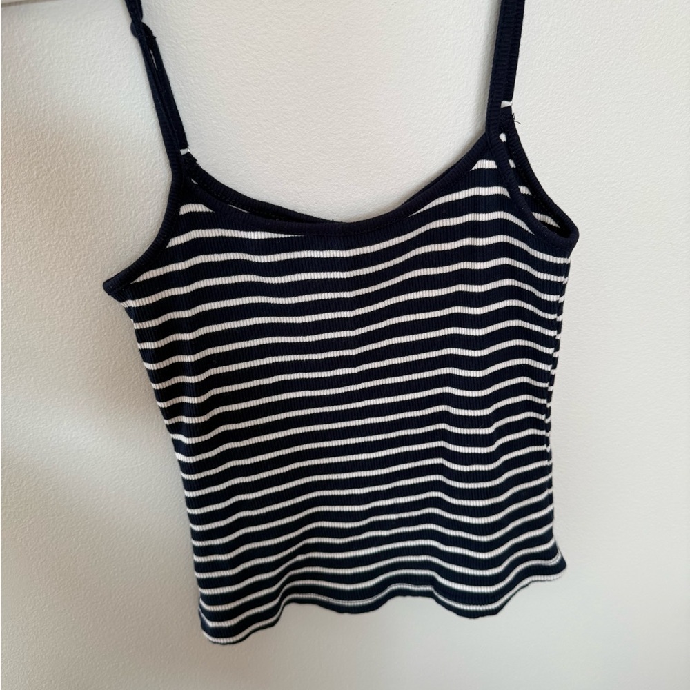 Edikted Black and White Striped Camisole